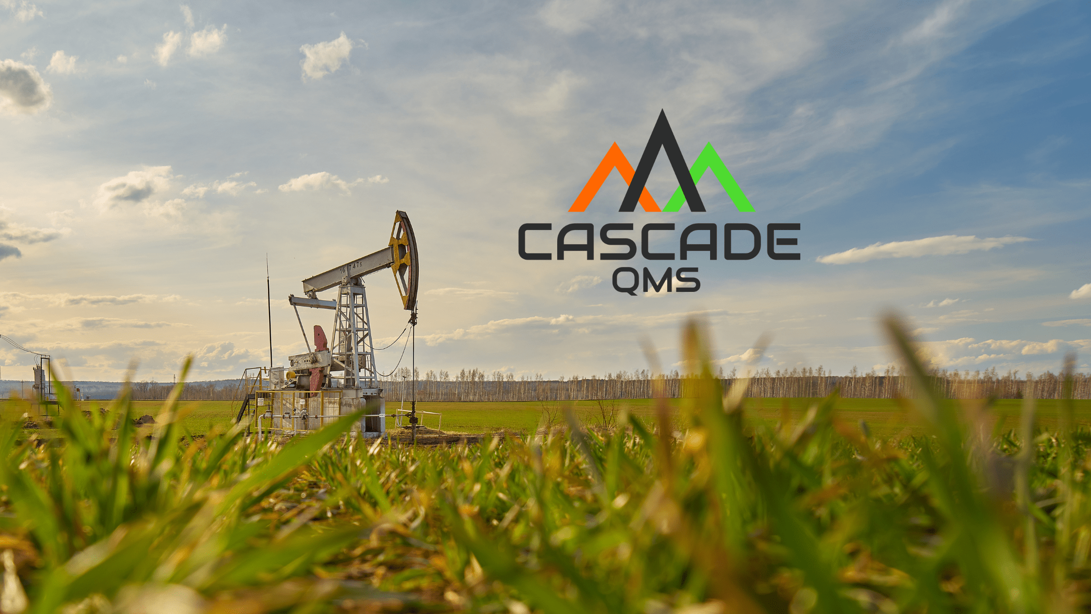 ExxonMobil® and Pioneer® Oil Rig ISNetworld® Cascade QMS Logo