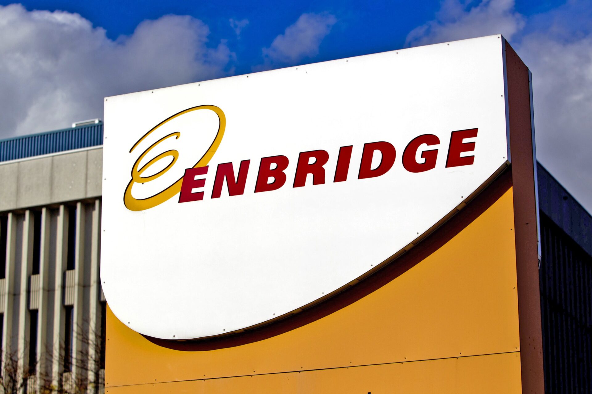 Enbridge corporate head office sign