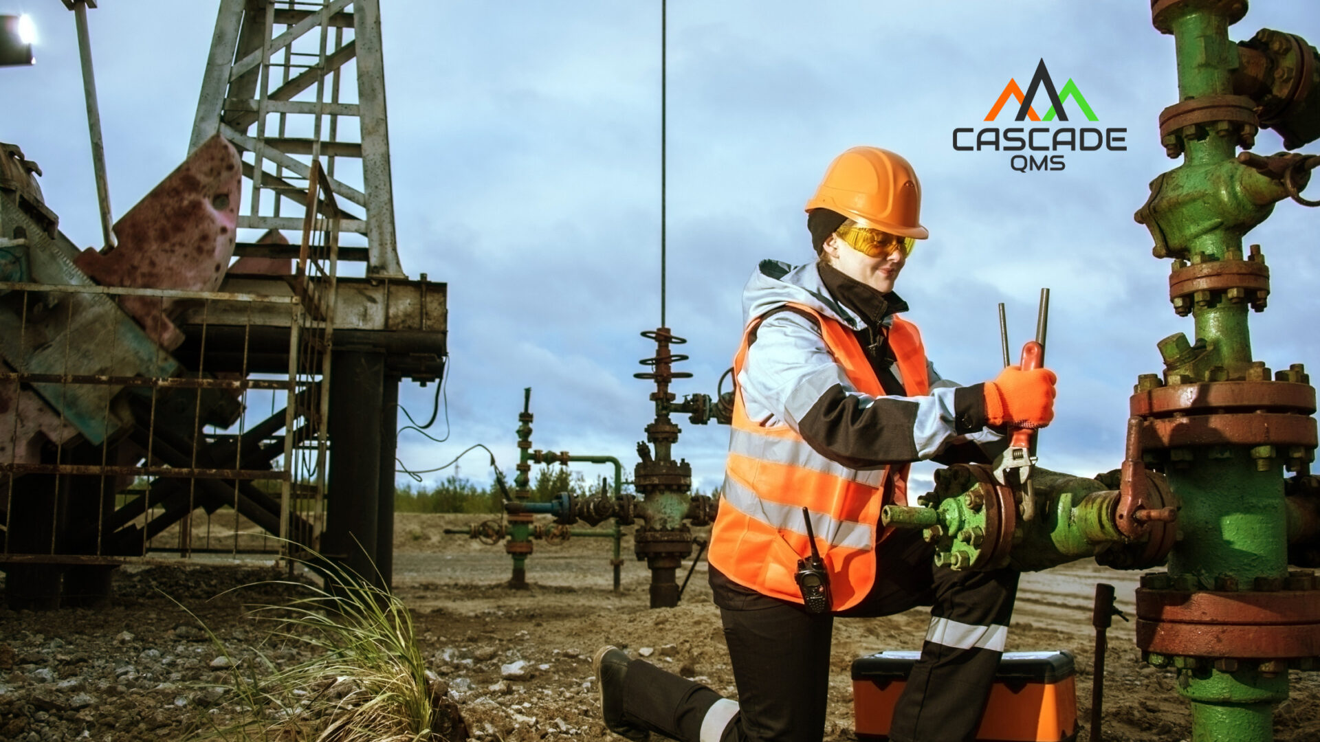 woman working in oil and gas industry for veriforce